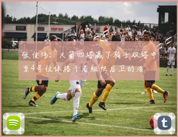 张佳玮:火箭四塔赢了骑士双塔申京4号位体格干着组织后卫的活